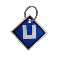 Schlüsselanhänger Rucksackanhänger "Signal El 2" PLA 40x40x2 mm