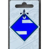 Schlüsselanhänger Rucksackanhänger "Signal El 3" PLA 40x40x2 mm RS1020 Schlüsselanhänger Rucksackanhänger "Signal El 3" PLA 40x40x2 mm RS1020
