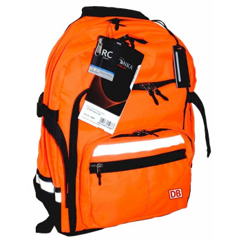 Tatonka - 6388.432 Rucksack Basismodell Neon-Orange LF RS 2 mit DB-Logo für Lokführer Triebfahrzeugführer TF