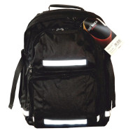 Tatonka - 6647.040 Rucksack Dienstrucksack Schwarz Modell 7 TF RS 7 PLUS orange Warnhülle neutral (für Lokführer Triebfahrzeugführer)