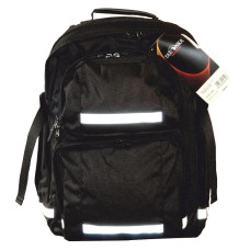 Tatonka - 6647.040 Rucksack Dienstrucksack Schwarz Modell 7 TF RS 7 PLUS orange Warnhülle neutral (für Lokführer Triebfahrzeugführer)