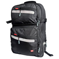 TF Lokführer Rucksack Dienstrucksack Schwarz + Schutzhülle 31l DB Logo (für Lokführer Triebfahrzeugführer)